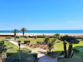 Canet-en-Roussillon - T2 moderne 4 pers, accès direct plage, terrasse vue mer - FR-1-794-103